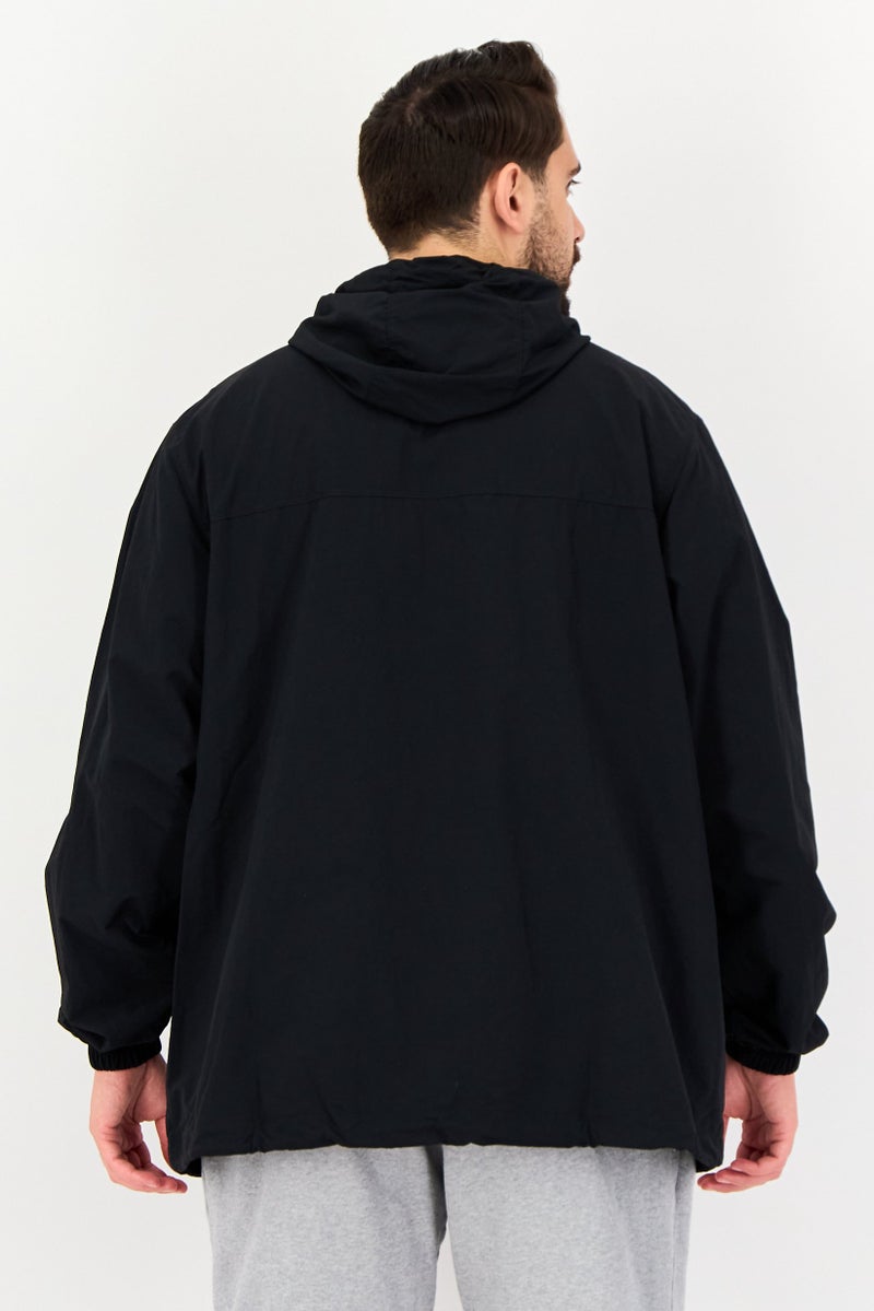 Nike جاكيت تدريب رياضي للرجال بأكمام طويلة، أسود - Image 2